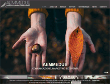 Tablet Screenshot of aemmedue.com